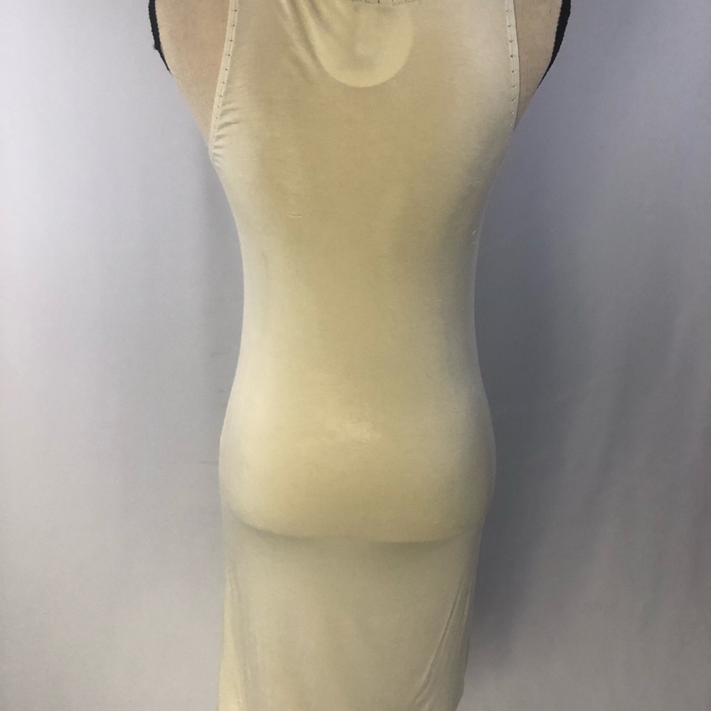 Chloe Mare Donna Summer Cover Up Tank Dress -White - Picture 3 of 7